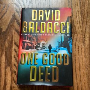 🎁 3/$15 - One Good Deed by David Baldacci, Hardcover
